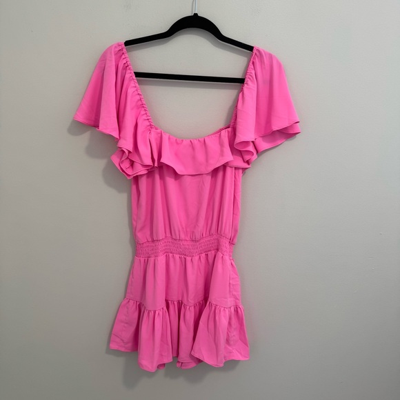 Amanda Uprichard Ruffle Mini Dress - Picture 7 of 7